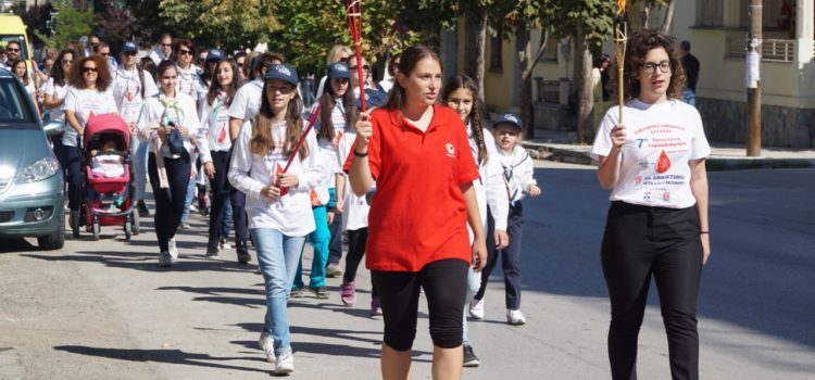 Η 18η Λαμπαδηδρομία Εθελοντών Αιμοδοτών στη Μεσσηνία