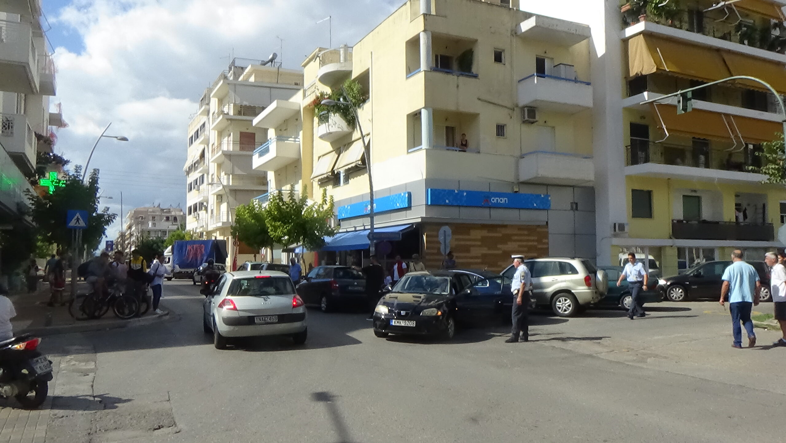Νέο τροχαίο στη διασταύρωση Πλάτωνος και Φιλελλήνων