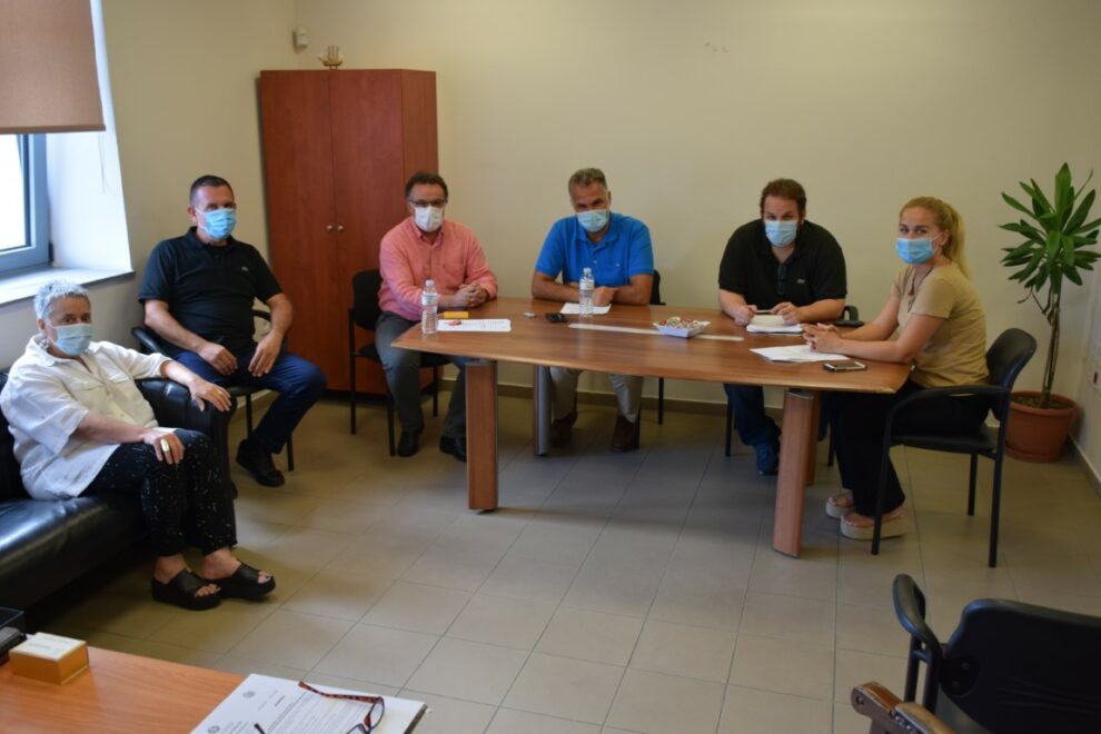 Συνάντηση εργασίας για το παράκτιο μέτωπο από Κιτριές έως και Κορώνη