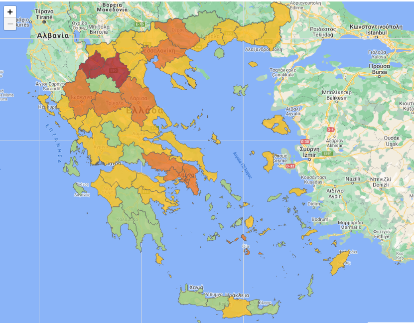 7 νέα κρούσματα κορωνοϊού στη Μεσσηνία, που παραμένει σε «Επίπεδο 1»