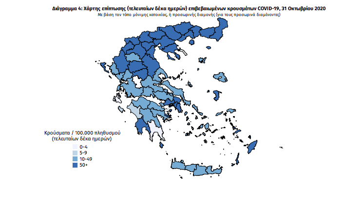 Κορωνοϊός: 8 νέα κρούσματα στη Μεσσηνία – Δείτε τη γεωγραφική κατανομή