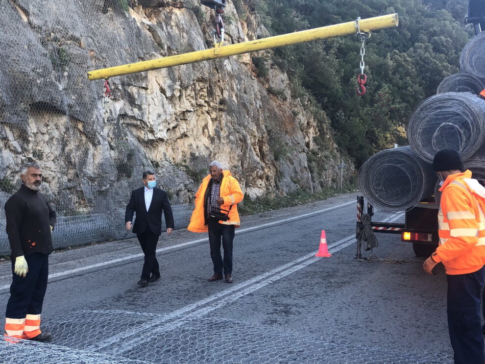 Έργο συντήρησης στην εθνική οδό Καλαμάτας – Σπάρτης