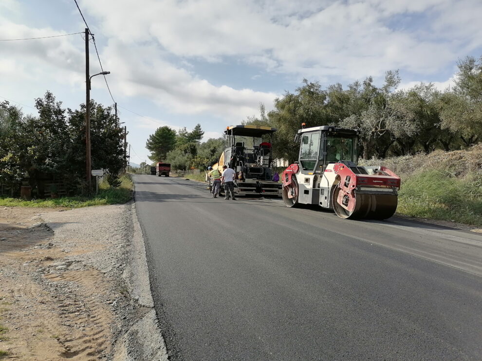 Σε εξέλιξη έργο βελτίωσης  στο τμήμα Ανάληψη – Βελίκα