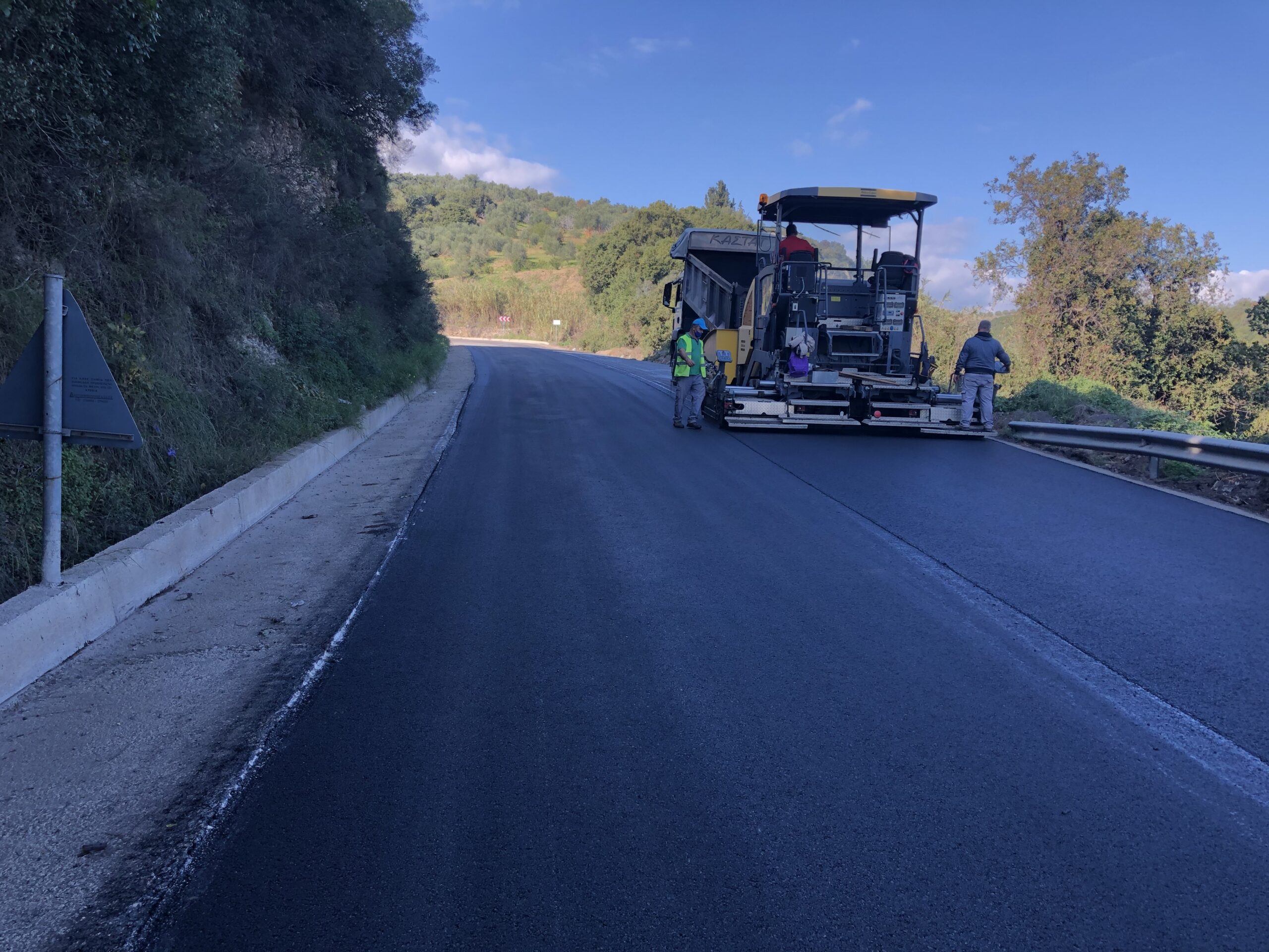 «Σε εξέλιξη έργα βελτιώσεων  στο επαρχιακό και εθνικό δίκτυο» της Περιφερειακής Ενότητας Μεσσηνίας