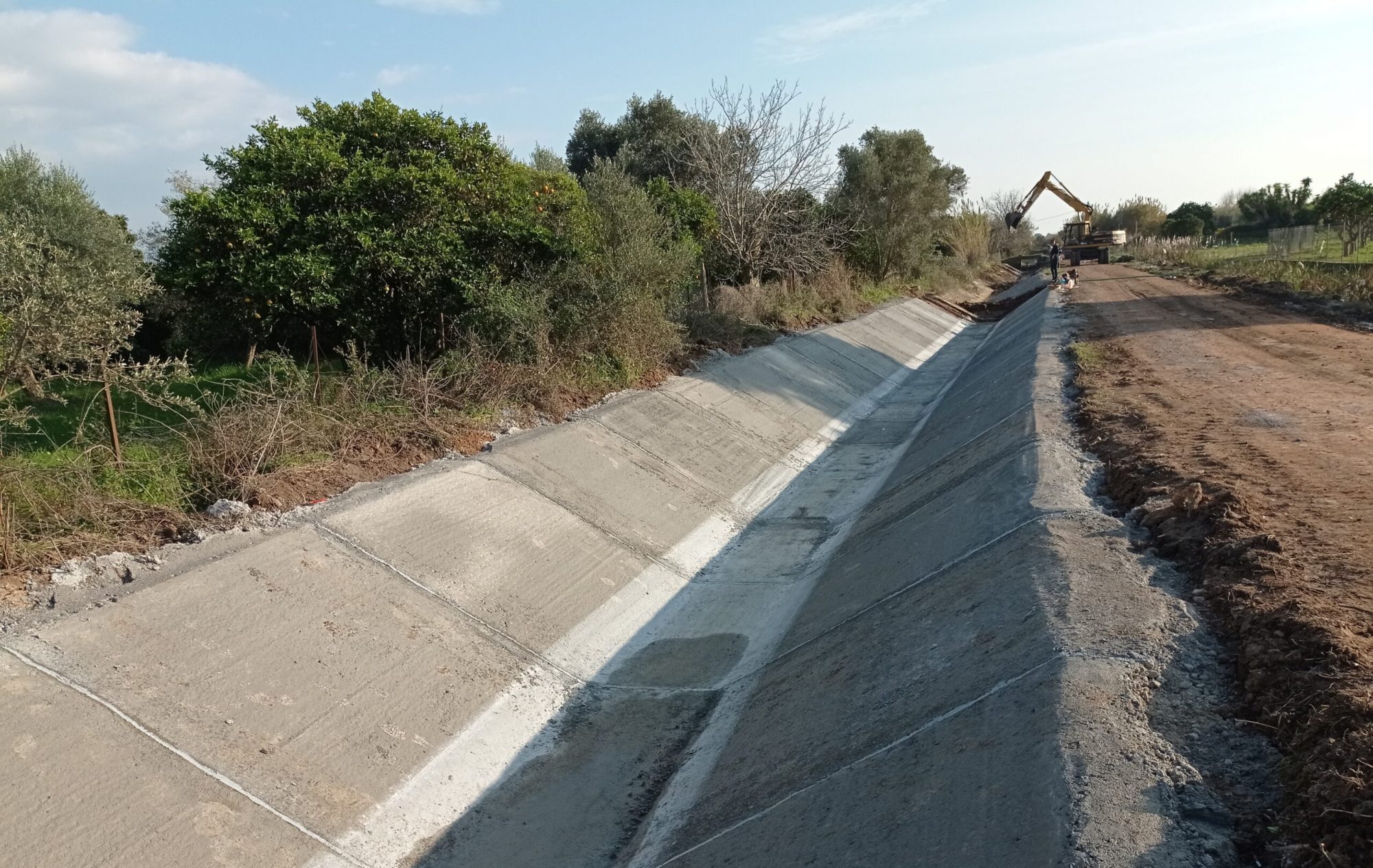 Αυτοψία αντιπεριφερειάρχη σε έργο  βελτίωσης των υποδομών ΓΟΕβ Παμίσου