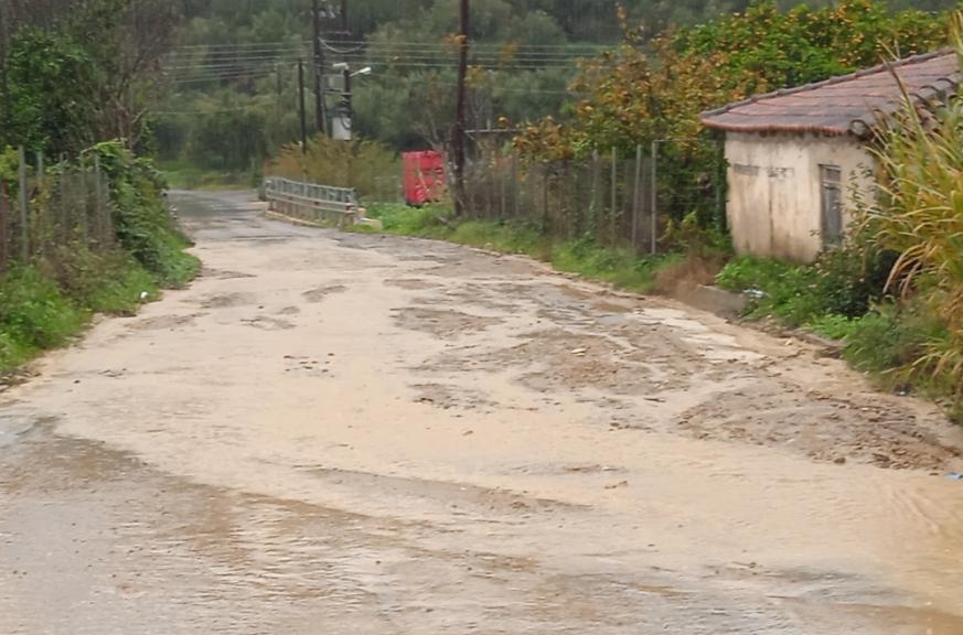 Επικίνδυνο το επαρχιακό δίκτυο από Αβραμιού προς Αριστομένη