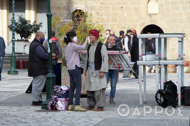 Γυρίσματα για την ταινία «Ο Άνεμος της Ελευθερίας» στο Ιστορικό Κέντρο