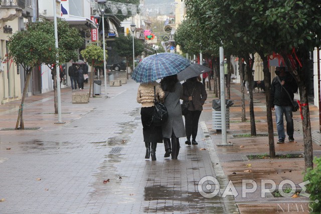 Ο καιρός αύριο Τετάρτη στην Καλαμάτα