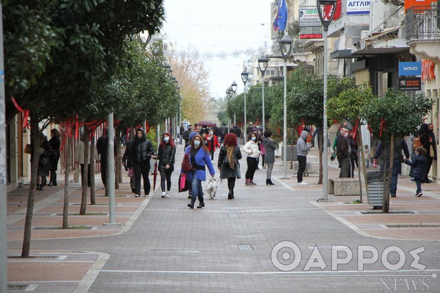 Προαιρετικό άνοιγμα σήμερα των καταστημάτων της Καλαμάτας