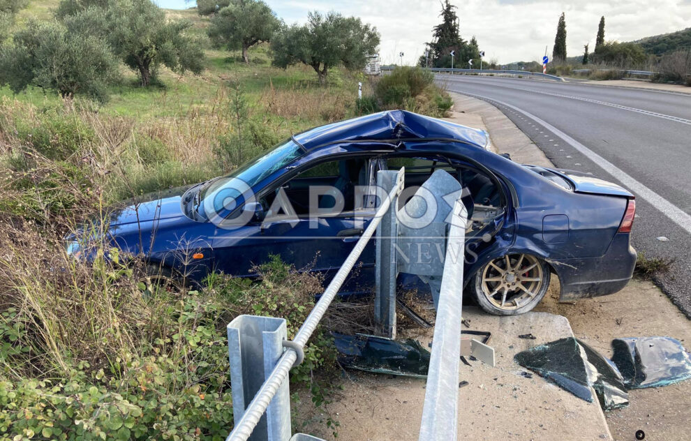 Σοβαρό τροχαίο στην εθνική οδό Καλού Νερού – Τσακώνας