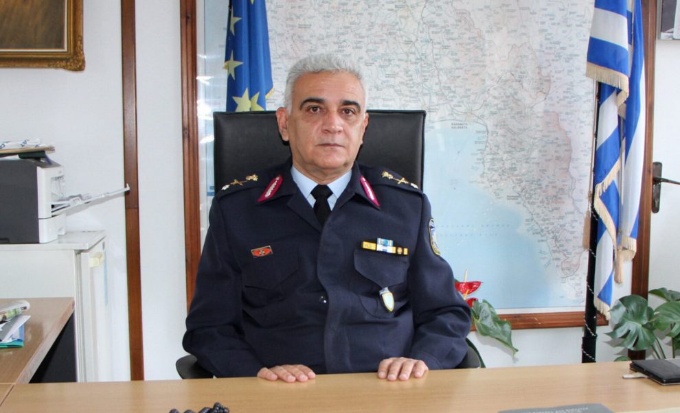 Γενικός αστυνομικός διευθυντής Πελοποννήσου ο Ηλίας Αξιοτόπουλος