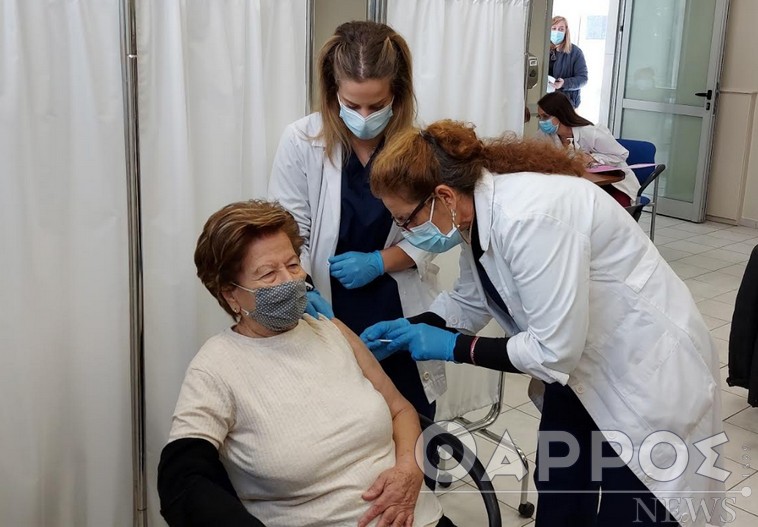 Μία ημέρα την εβδομάδα εμβολιασμοί  σε Κέντρο Υγείας και Νοσοκομείο Καλαμάτας