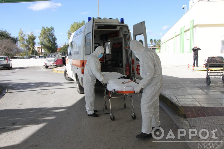 Κορωνοϊός: 538 εισαγωγές σε 83 ημέρες  στο Νοσοκομείο Καλαμάτας