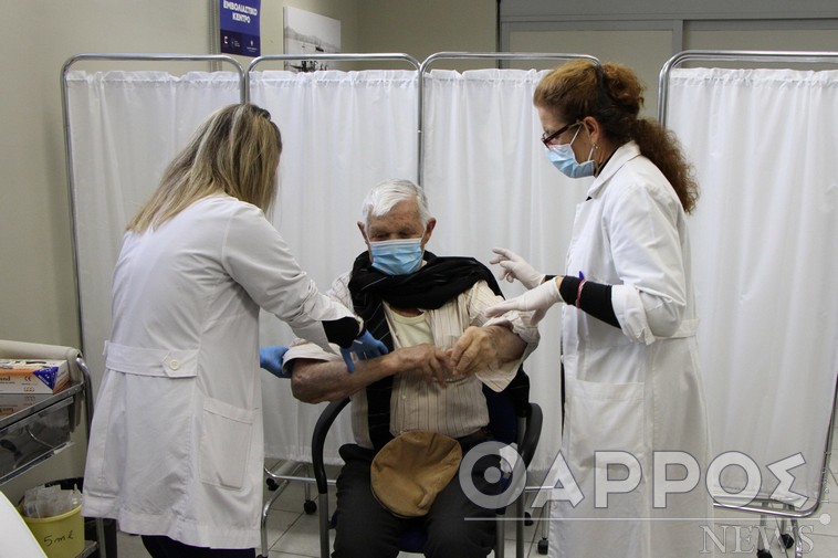 2.181 πολίτες έχουν εμβολιαστεί  στη Μεσσηνία και με τις δυο δόσεις