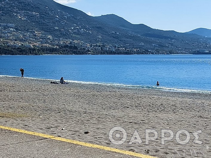 Στην Καλαμάτα η υψηλότερη θερμοκρασία της χώρας