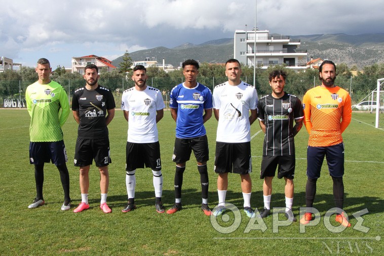 Αγιασμός, παρουσίαση εμφανίσεων και έτοιμη για σέντρα η Καλαμάτα!