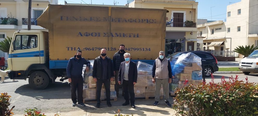 Αποστολή βοήθειας από την Τριφυλία στους πληγέντες  σεισμοπαθείς της Θεσσαλίας