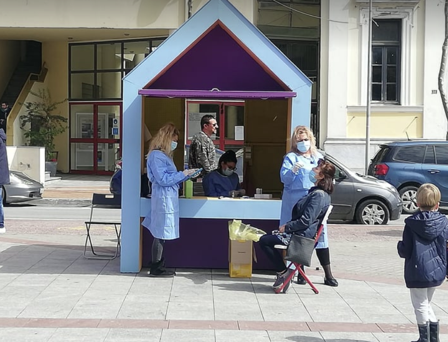 Το πρόγραμμα των “rapid test” αυτή την εβδομάδα απ’ τα κλιμάκια του ΕΟΔΥ