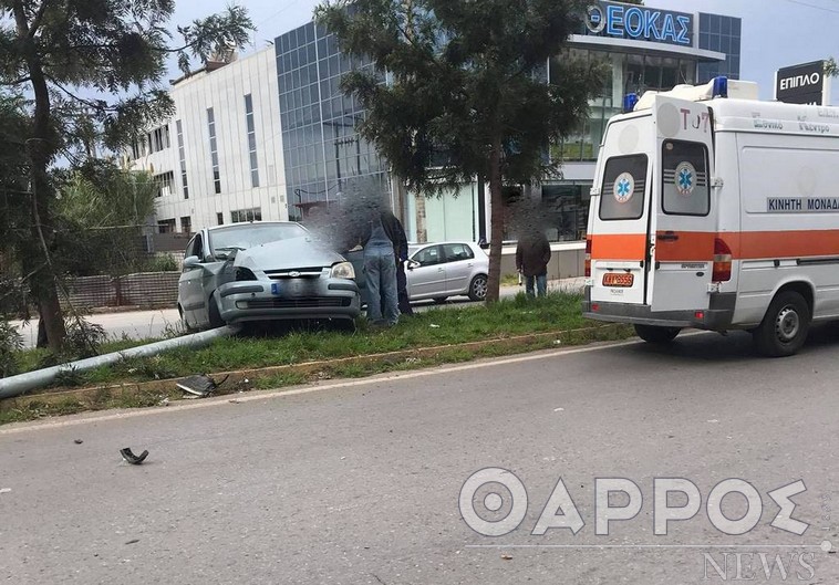 Καλαμάτα: Σοβαρό τροχαίο στη «Νέα Είσοδο»