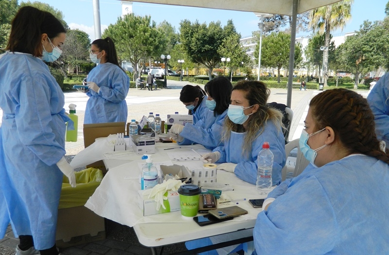 Νέος έλεγχος με rapid tests  αύριο στην κεντρική πλατεία Μεσσήνης