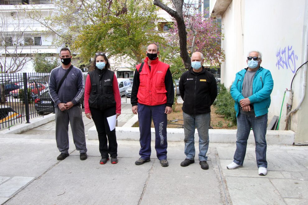 Παράσταση διαμαρτυρίας επιτροπής επισκευαστών  αυτοκίνητων στον αντιπεριφερειάρχη κ. Αναστασόπουλο