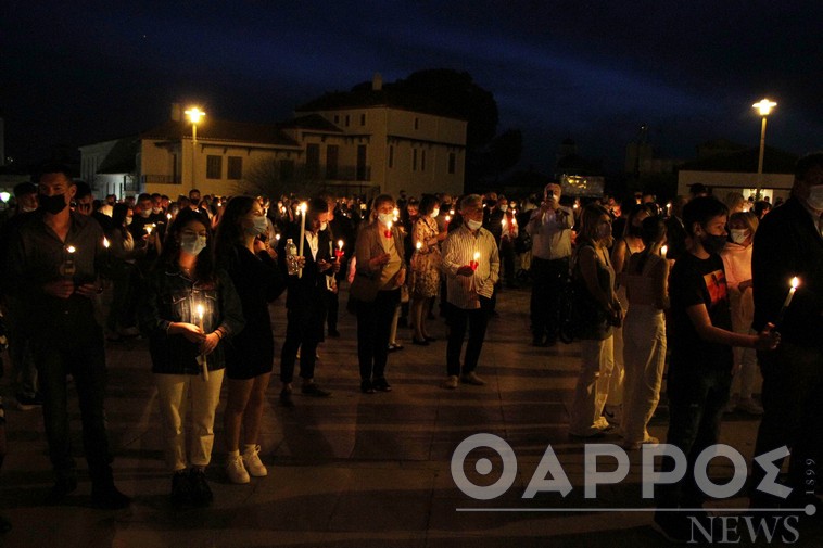 Η Ακολουθία της Αναστάσεως στον Μητροπολιτικό Ναό Καλαμάτας (βίντεο)