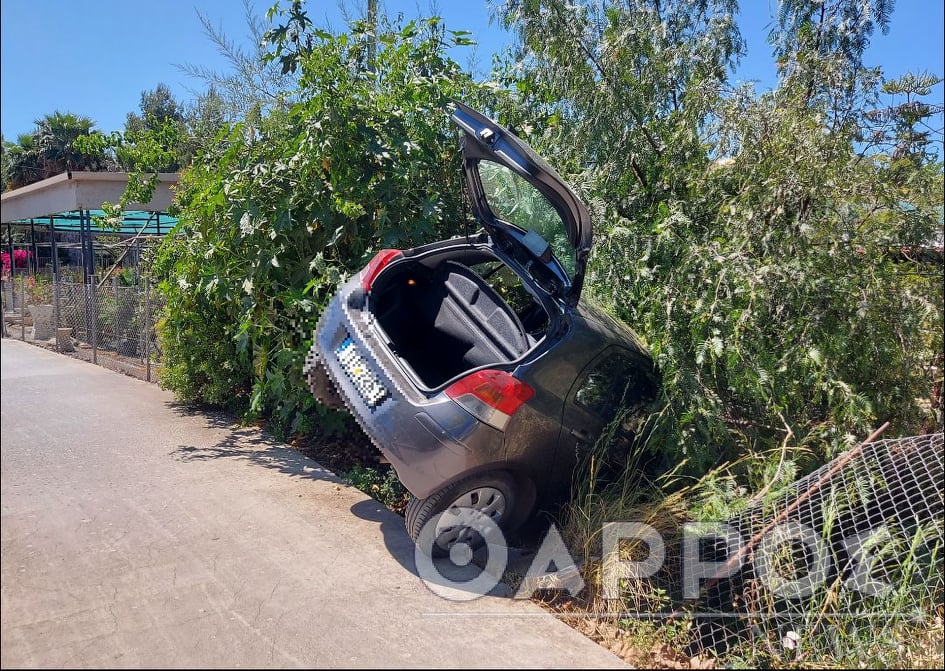 Τροχαίο στην οδό Κρήτης