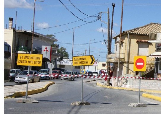 Κλειστός ο δρόμος προς Μεσσήνη