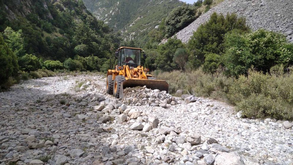 Καθαρισμοί εθνικού,  επαρχιακού και δασικού οδικού δικτύου από την Π.Ε. Μεσσηνίας