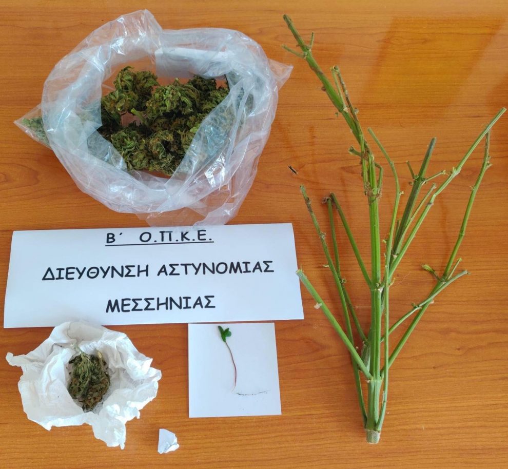 Μεσσηνία: Συνελήφθη 47χρονος για ναρκωτικές ουσίες