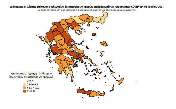 Κορωνοϊός: 580 νέα κρούσματα και 24 θάνατοι- 8 κρούσματα στη Μεσσηνία