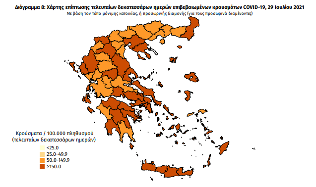 Κορωνοϊός: 24 νέα κρούσματα στη Μεσσηνία – 2.696 σε όλη την Ελλάδα