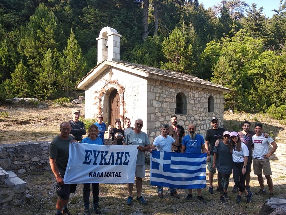 Νυχτερινή ανάβαση στον Προφήτη Ηλία από τον Ευκλή Καλαμάτας