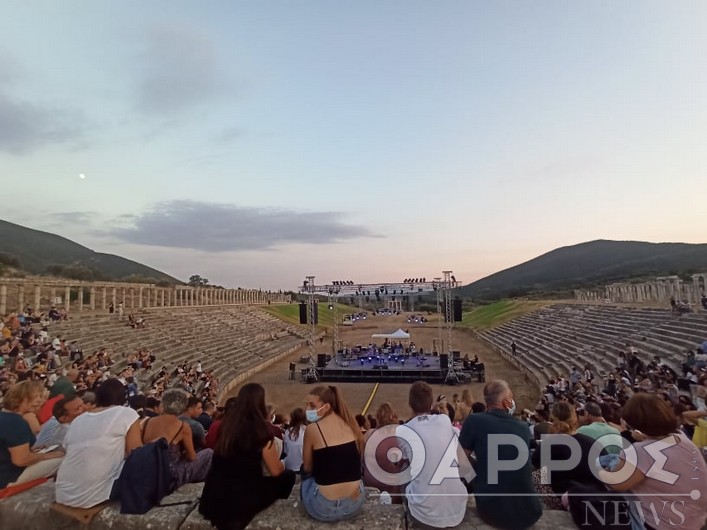 Εντυπωσίασε ο Γιάννης Χαρούλης στην Αρχαία Μεσσήνη