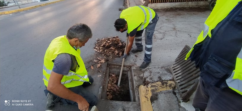 Σε εξέλιξη καθαρισμός φρεατίων ομβρίων από τη ΔΕΥΑ Καλαμάτας