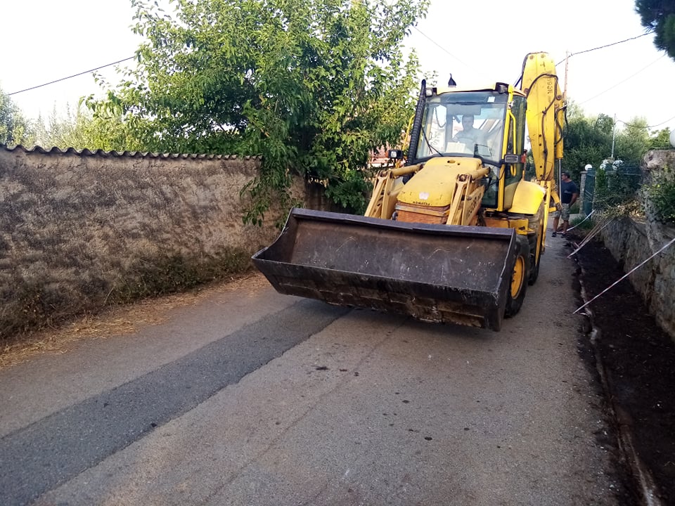 Παρεμβάσεις απορροής ομβρίων υδάτων στην Αγία Κυριακή