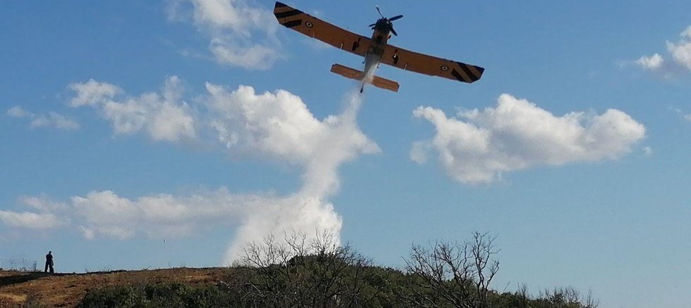 Ζάκυνθος: Έπεσε πυροσβεστικό αεροσκάφος PZL που επιχειρούσε σε φωτιά