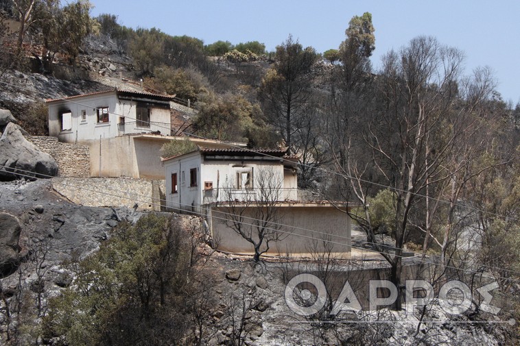 Περιφερειακή Αρχή Πελοποννήσου: Ανακοίνωση ανάγκης ( ; ) όπου δηλώνει παρούσα στα μέτωπα των πυρκαγιών