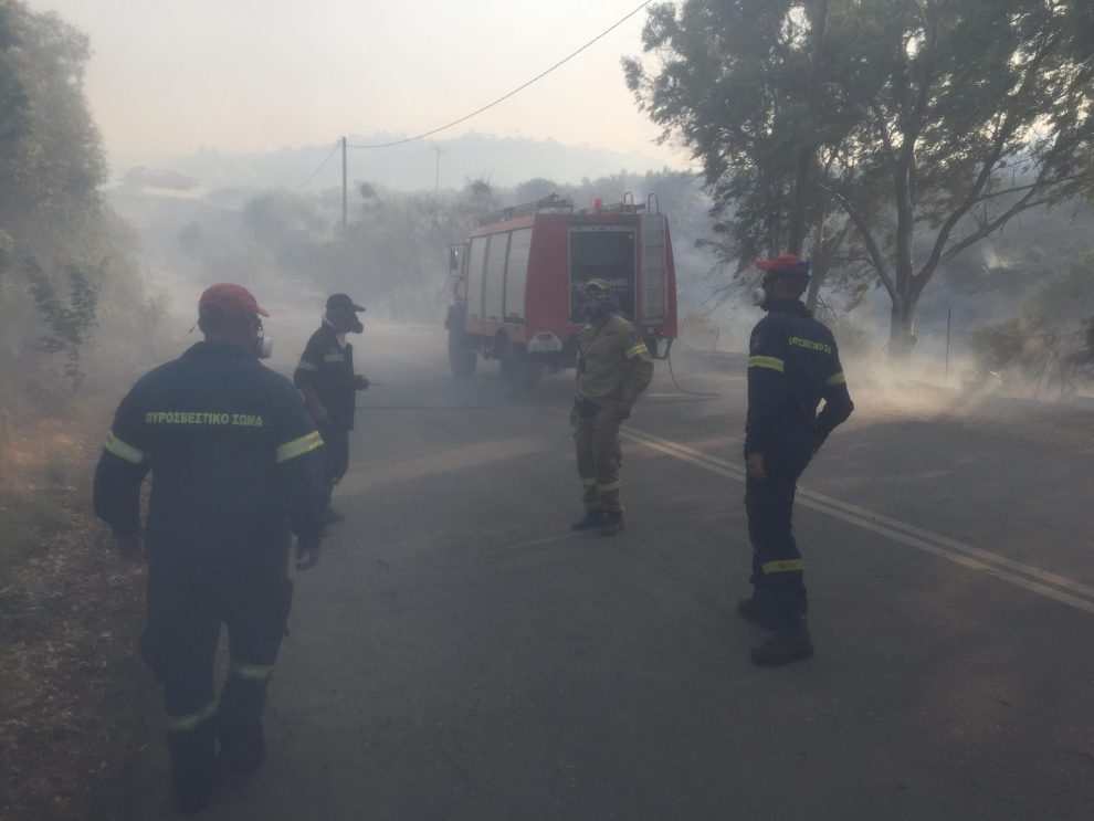 Ενημέρωση για τις πυρκαγιές σε Άνω Βαρυμπόμπη, Εύβοια, Μεσσηνία και Ανατολική Μάνη