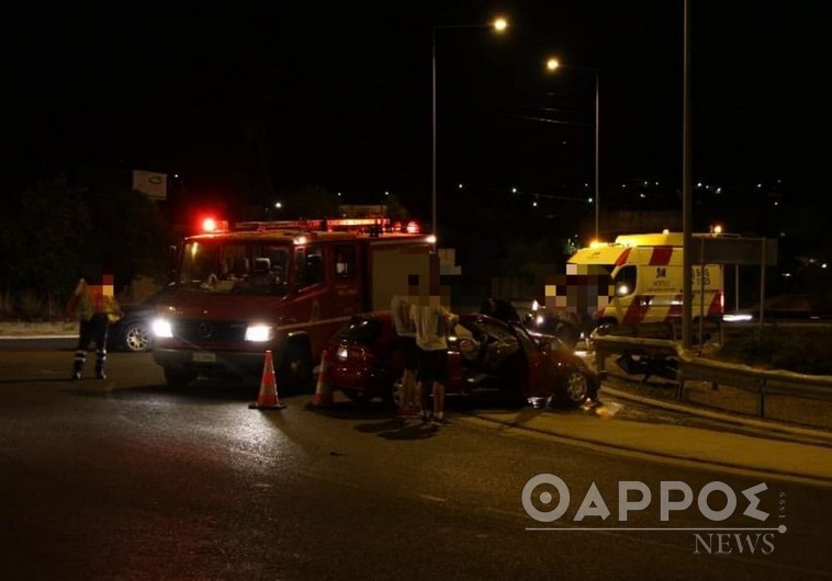 Σοβαρό τροχαίο στον περιμετρικό της Καλαμάτας