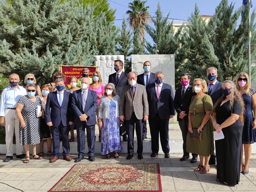 Τιμήθηκε και στην Καλαμάτα η Γενοκτονία  των Ελλήνων της Μικράς Ασίας