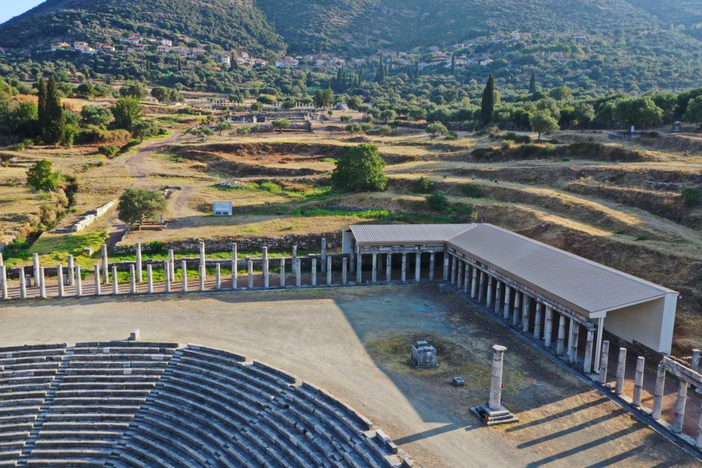 Αρχαία Μεσσήνη: Στο κοινό το νέο στέγαστρο στη ΒΑ πλευρά