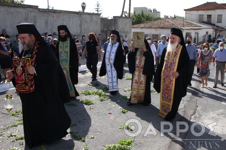 Χωρίς λιτανεία και πανηγύρι για δεύτερη χρονιά η Μεσσήνη υποδέχτηκε την  Παναγία Βουλκανιώτισσα