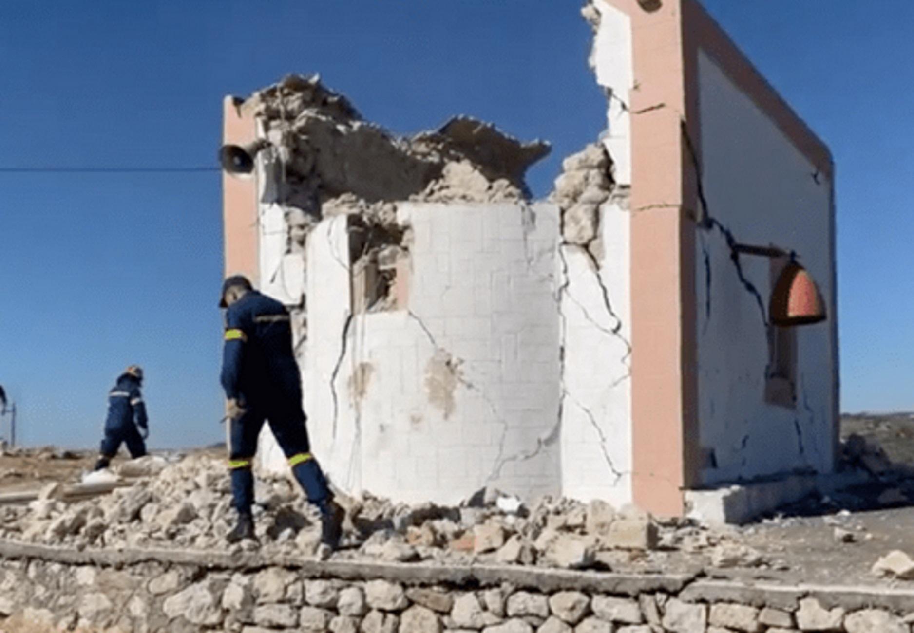 Σεισμός στην Κρήτη-Απολογισμός: Ένας νεκρός και εννέα οι τραυματίες