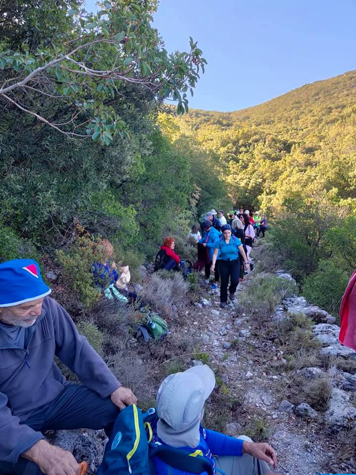 Εγκαινιάστηκε η πεζοπορική  διαδρομή «Κάτω Καρβέλι – Καρβέλι»