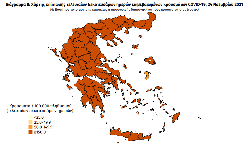 Κορωνοϊός: 63 νέα κρούσματα στη Μεσσηνία – 2 θάνατοι στην Κλινική Covid του Νοσοκομείου Καλαμάτας