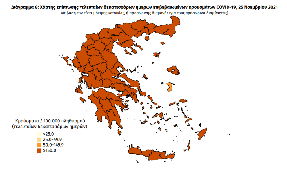 Κορωνοϊός: 71 νέα κρούσματα στη Μεσσηνία – Ένας θάνατος στην Κλινική Covid