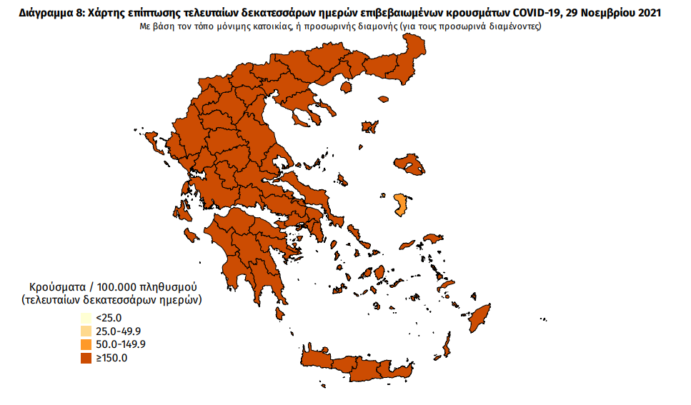 Κορωνοϊός: 77 νέα κρούσματα στη Μεσσηνία – 2 θάνατοι στο Νοσοκομείο Καλαμάτας