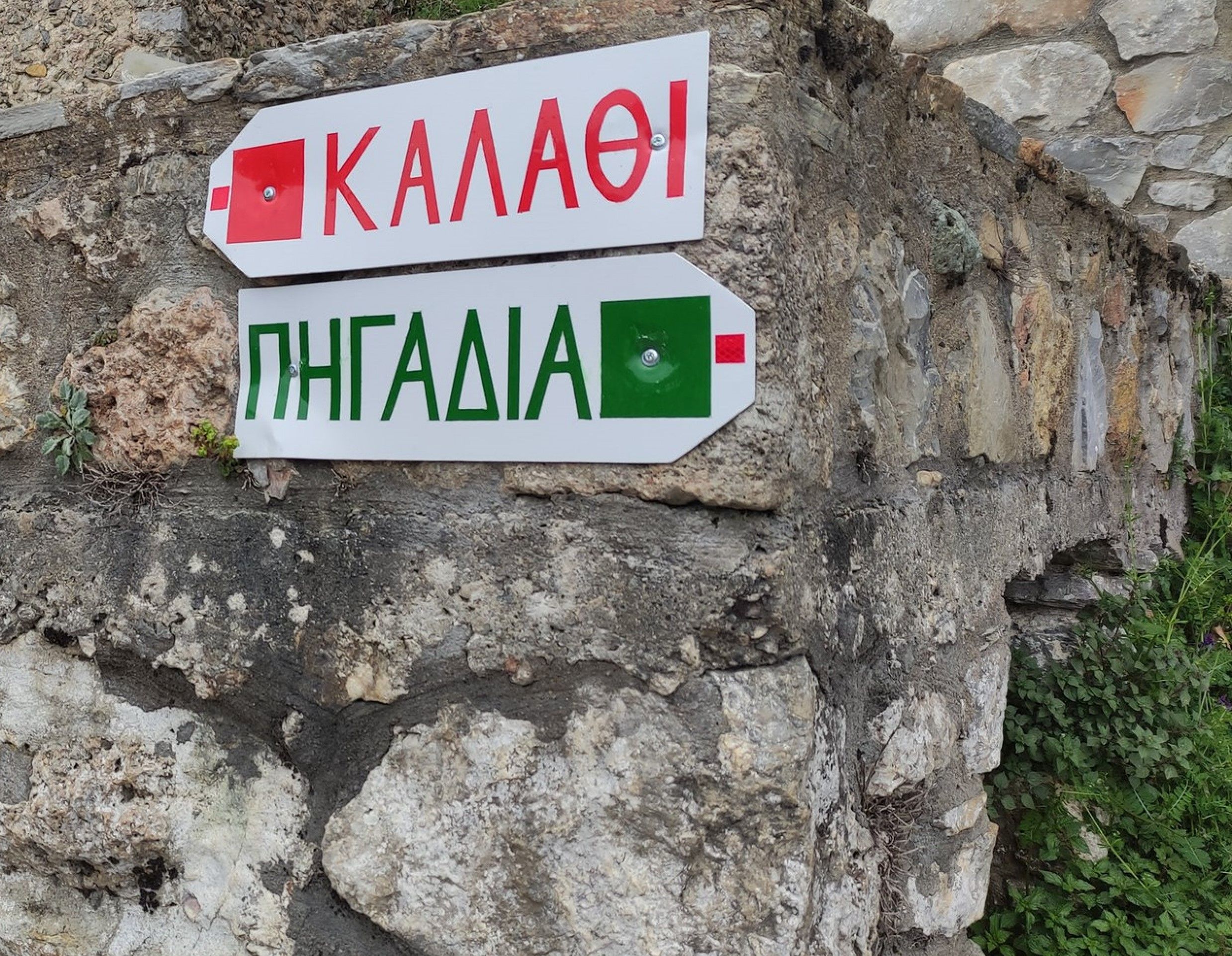 Καθαρισμός μονοπατιού στη Βέργα από τον Ορειβατικό Σύλλογο Καλαμάτας