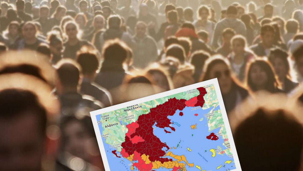 Βγήκε από το βαθύ κόκκινο η Μεσσηνία – Ο νέος επιδημιολογικός χάρτης